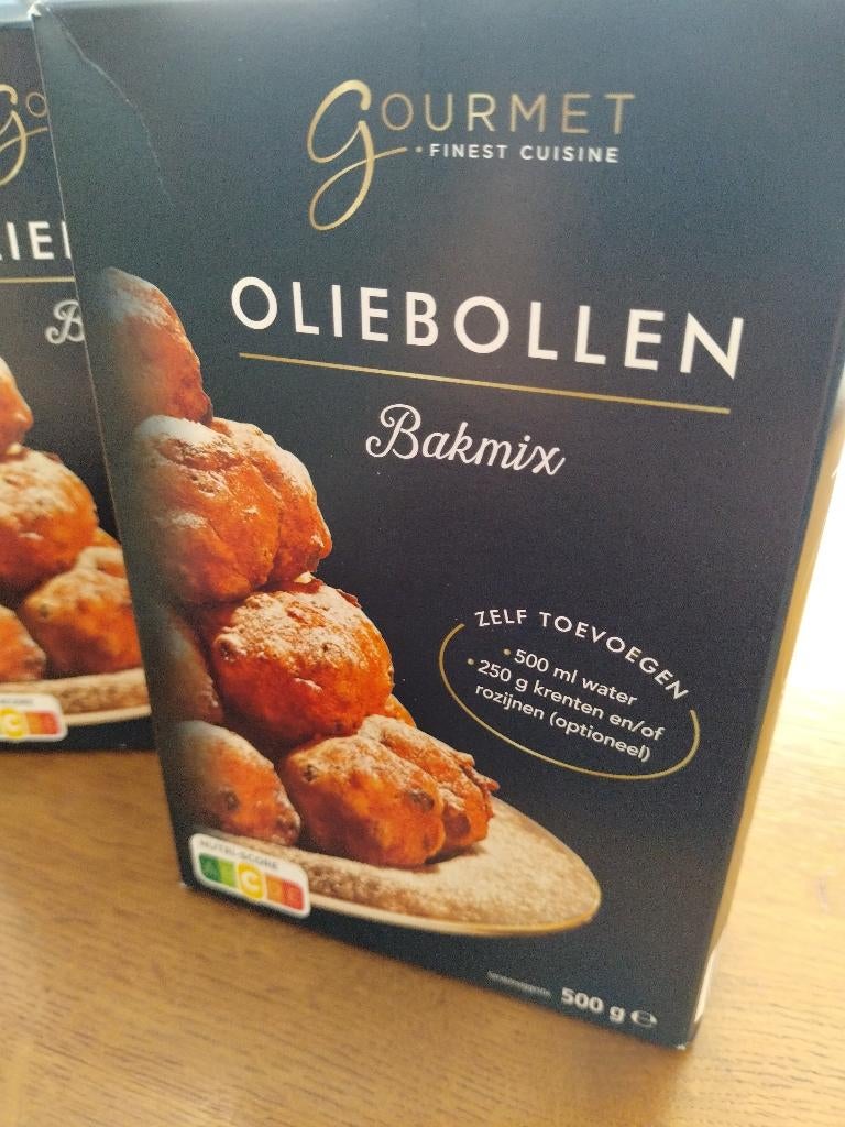 Oliebollenmix, Ophalen