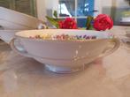 Vintage rozen soepkommen (3 met gouden oortjes, Antiek en Kunst, Ophalen of Verzenden