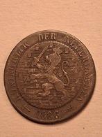 2,5 cent 1886, Postzegels en Munten, Ophalen of Verzenden, Koning Willem III