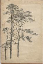 John Henry Smith tekening "Near Lodsall Staffordshire" 1852, Ophalen