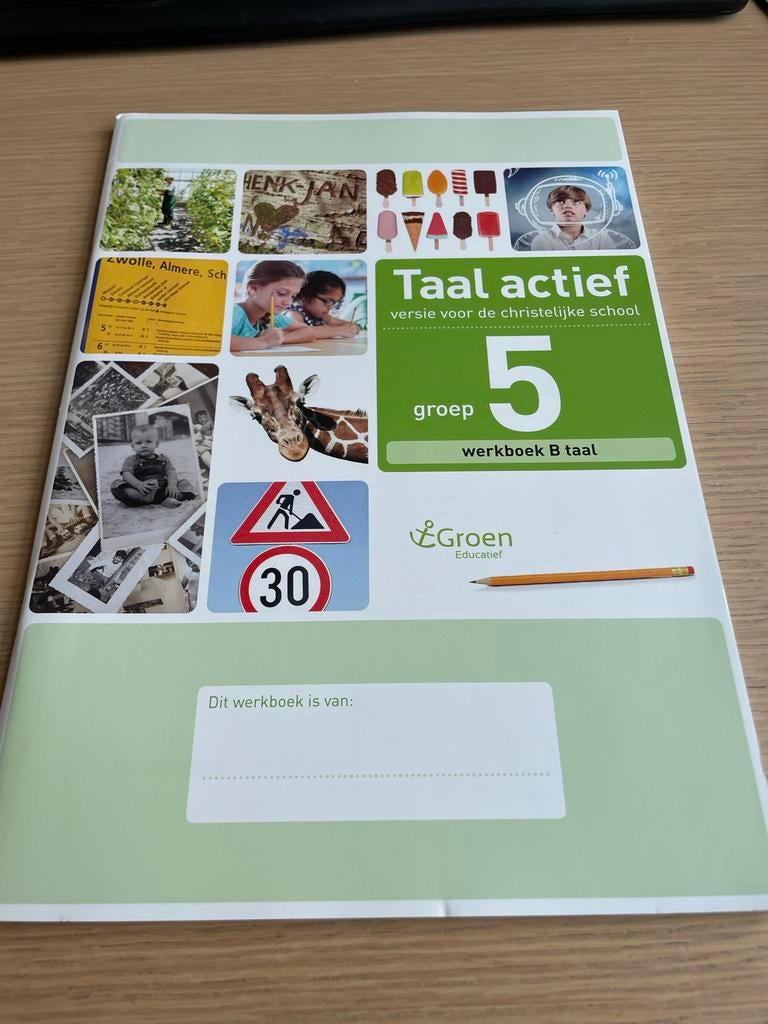 1x Taal actief werkboek B taal groep 5 - Groen Educatief, Boeken, Ophalen of Verzenden, Nieuw, Overige niveaus, Nederlands