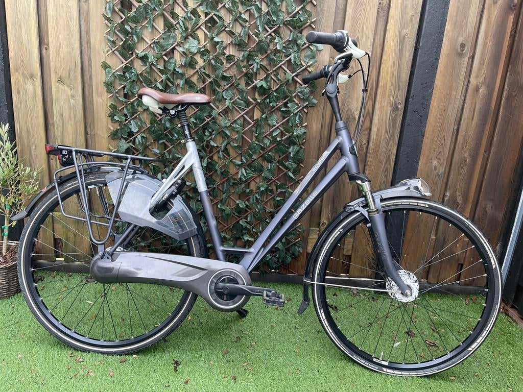 Gazelle Eclipse damesfiets fiets 8versnellingen 57cm, Ophalen, Gebruikt, Versnellingen, 56 cm of meer