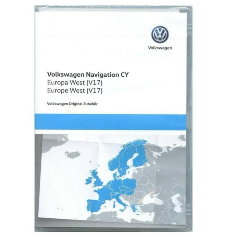 Volkswagen RNS-510 V17 NIEUWSTE Navigatiekaarten + Firmware, Volkswagen, Update, Heel Europa, Nieuw