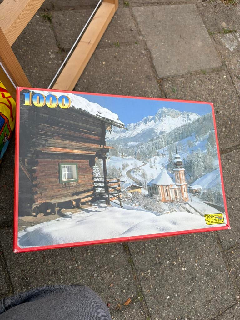 Legpuzzel 1000 stukjes, Ophalen of Verzenden, 500 t/m 1500 stukjes, Zo goed als nieuw