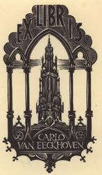 0238 Ex Libris Nederland : Dirk Govert van Luijn, 1949, Verzenden