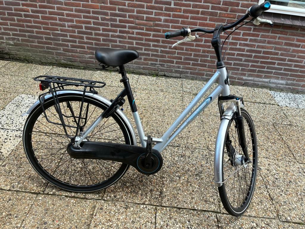 Gazelle eclips damesfiets 28 inch, Ophalen, 53 tot 56 cm, ., Versnellingen