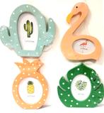 240 stuks partij foto lijstjes, Ophalen of Verzenden, Nieuw, Hout, Minder dan 50 cm