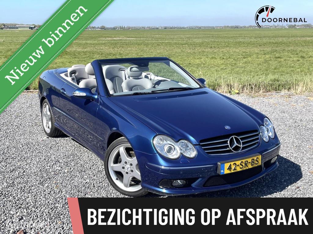Mercedes CLK-klasse Cabrio 320 Avantgarde / AMG STYLING / KE, Auto's, Mercedes-Benz, Automaat, Achterwielaandrijving, Gebruikt
