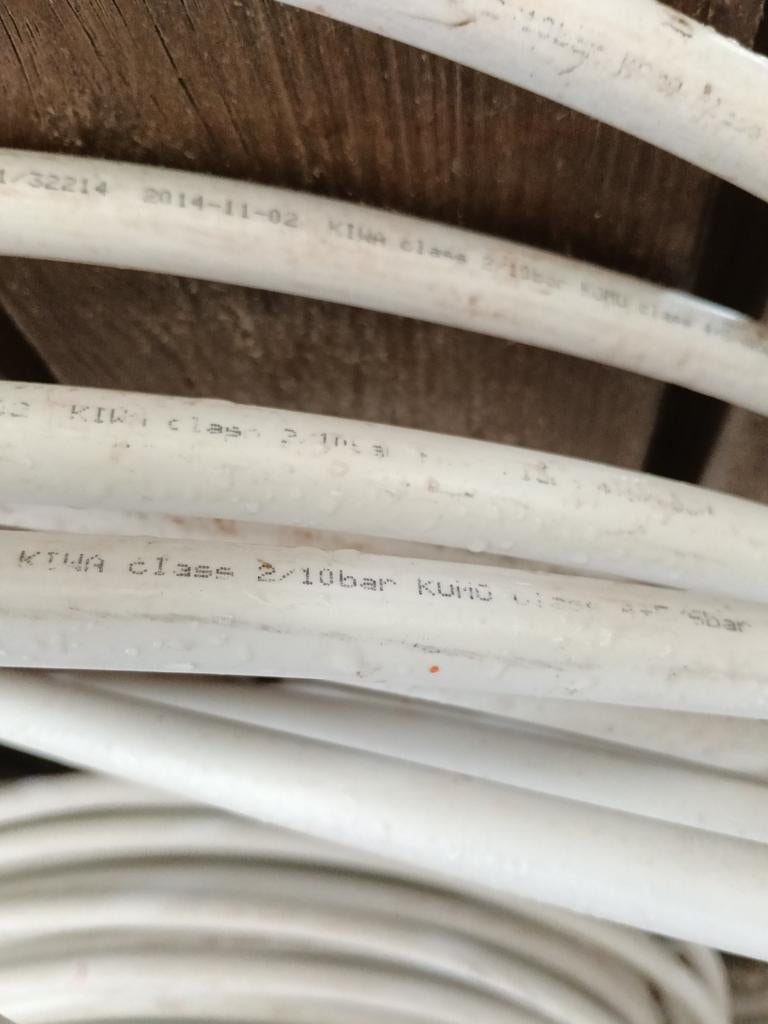 Leiding voor vloerverwarming, Ophalen, Overige materialen, 6 meter of meer, Overige typen