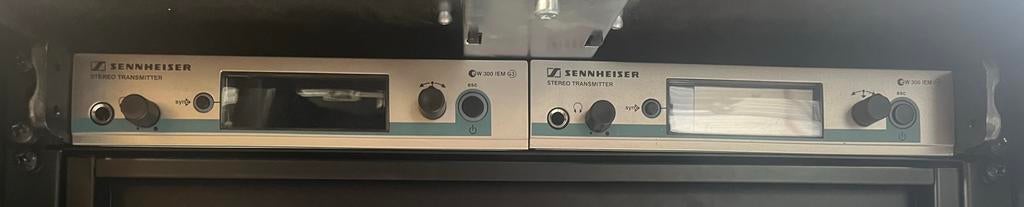 Sennheiser IEM G3 (2x) compleet (626/668 mhz), Muziek en Instrumenten, Microfoons, Ophalen of Verzenden, Gebruikt, Overige typen