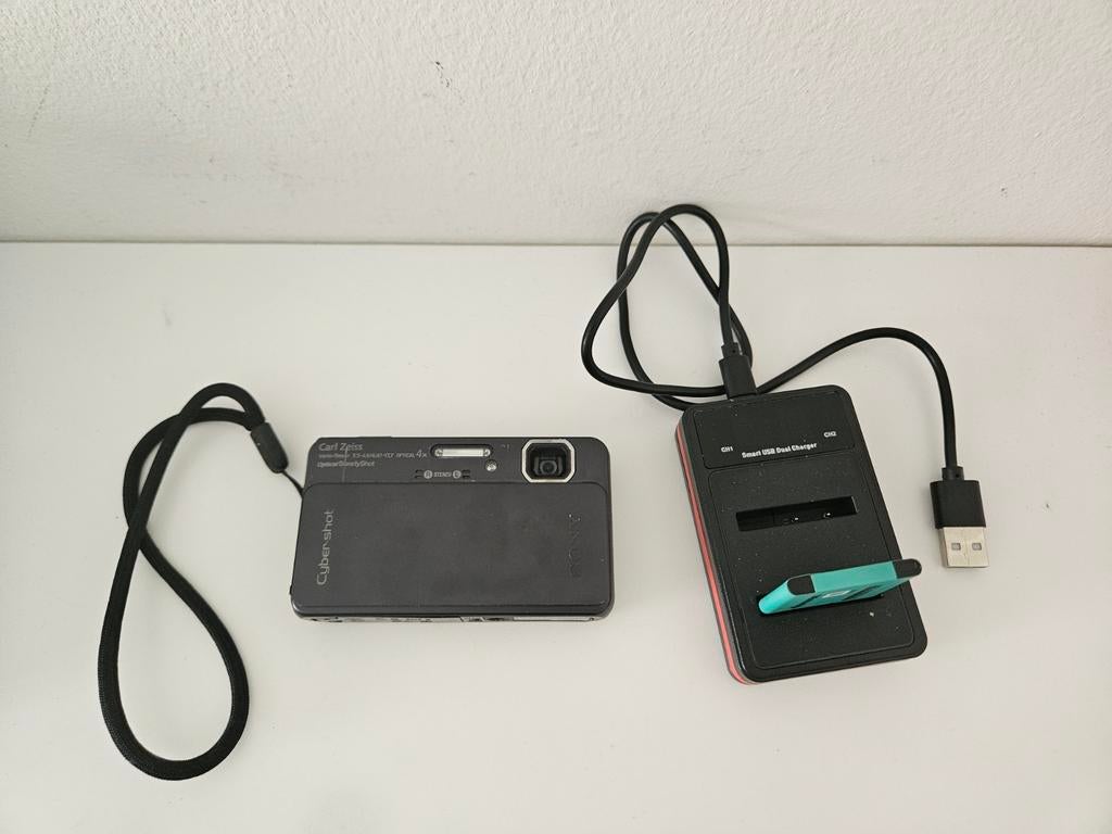 Sony Cybershot DSC-TX10 digitale camera, Audio, Tv en Foto, Fotocamera's Digitaal, Gebruikt, Compact, Ophalen of Verzenden, 4 t/m 7 keer