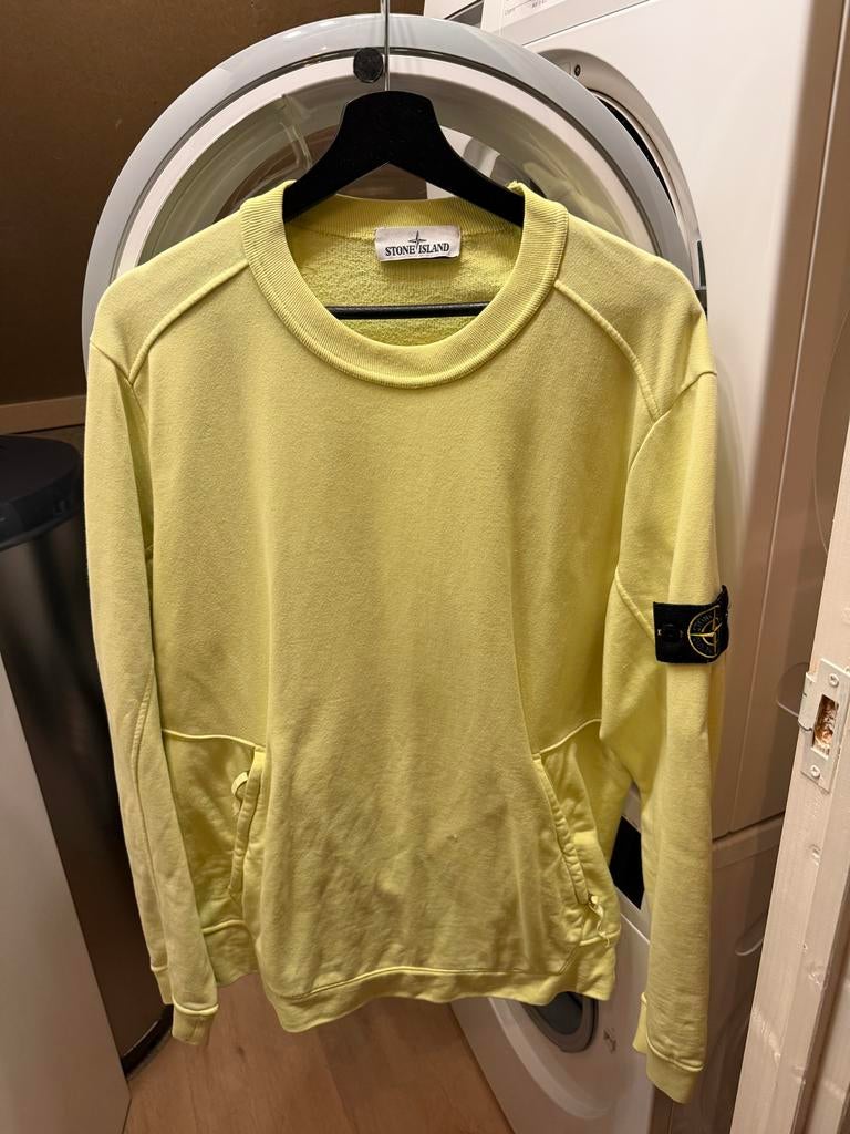 Stone Island Trui Limited Editie XL, Ophalen of Verzenden, Gedragen, Maat 56/58 (XL), Geel