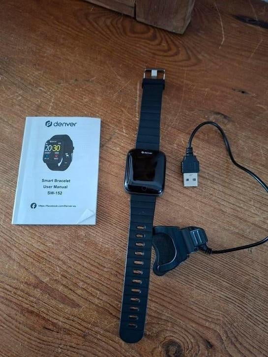 Denver Smart Bracelet SW-152 - Zo goed als nieuw, Zwart, Ophalen of Verzenden, Zo goed als nieuw, Denver