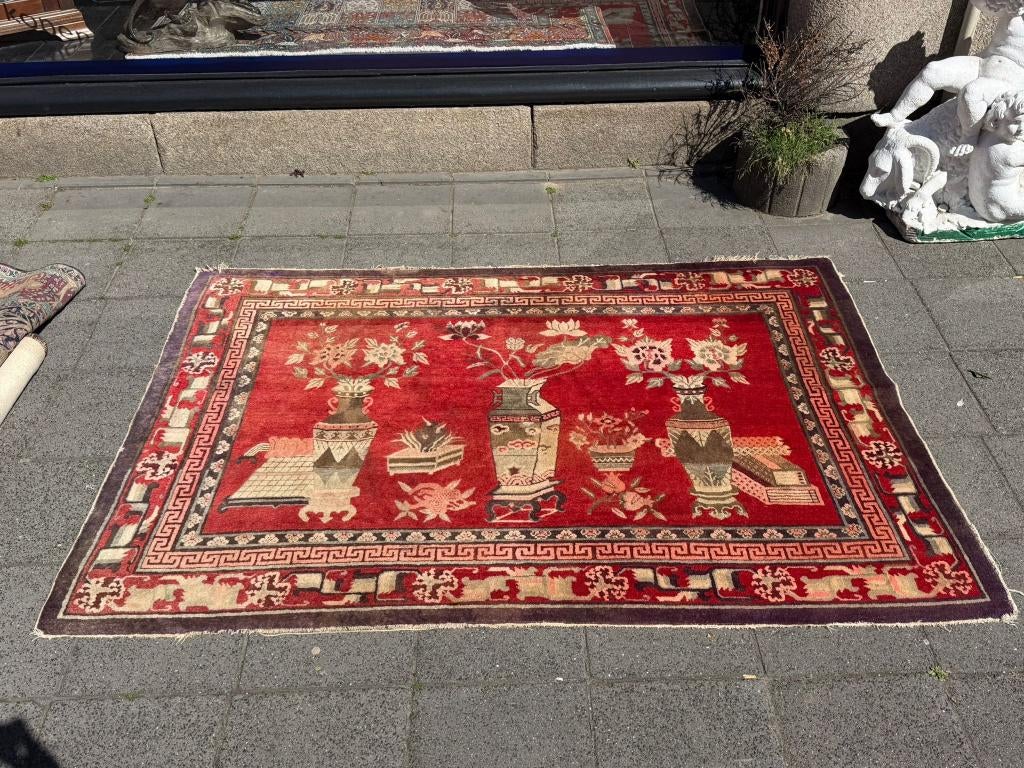 Antiek Chinees tapijt ( antique China Rug ) 230 x 160 cm