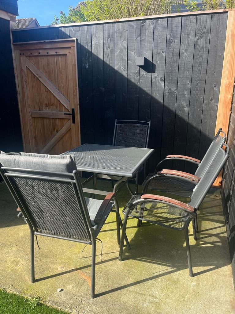 Gratis tuinset, Tuin en Terras, Ophalen, Gebruikt