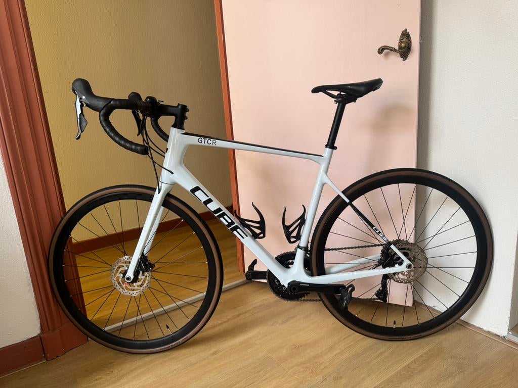 Cube Attain GTC Race 2022, Fietsen en Brommers, Fietsen | Racefietsen, 28 inch, Carbon, Zo goed als nieuw, 57 tot 61 cm