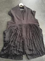 Urban by Alembika lang vest / gilet zwart maat 44/46, Kleding | Dames, Verzenden, Zwart, Maat 46/48 (XL) of groter, Zo goed als nieuw