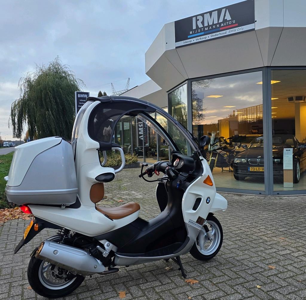Bmw C1 200cc in nieuw staat wit 2003, Bedrijf, Bmw, ABS, Bmw.nl