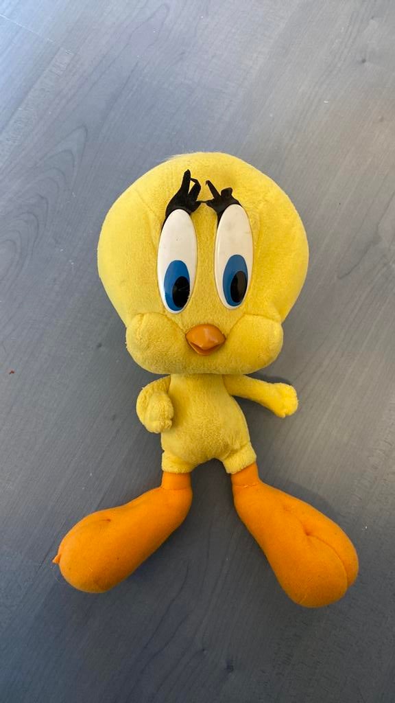Tweety knuffel looney tunes, Ophalen of Verzenden, Zo goed als nieuw, Overige typen