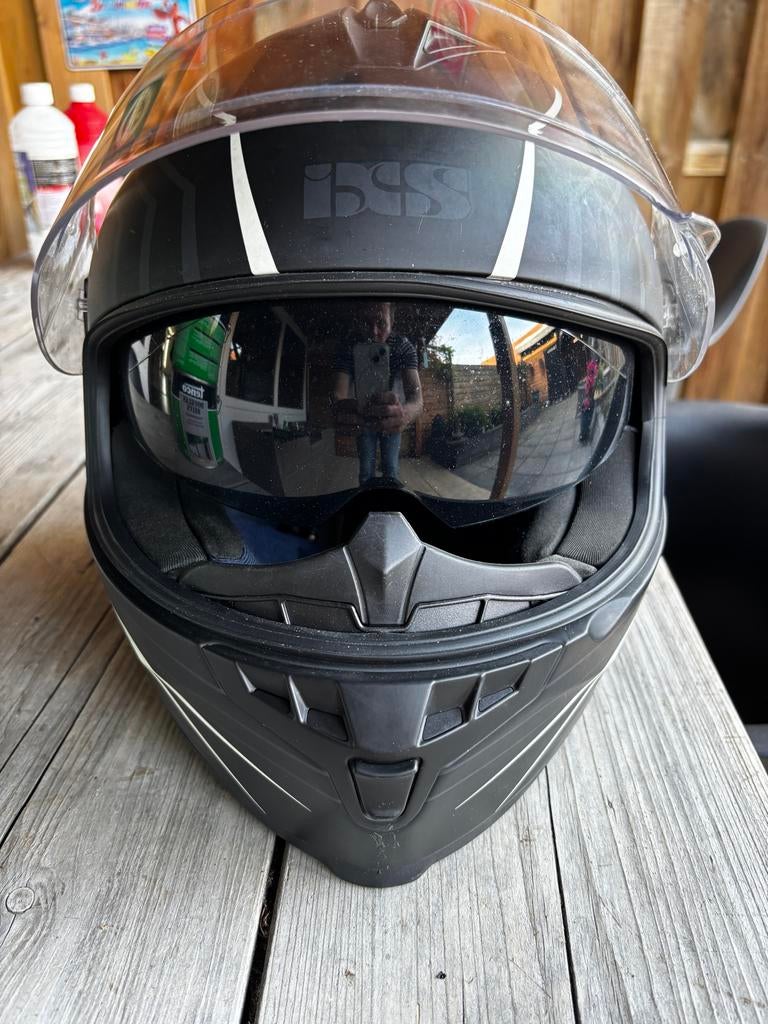 iXS motorhelm XL 620 met Pinlock en zonnevizier, Ophalen, Tweedehands, Heren, Overige typen