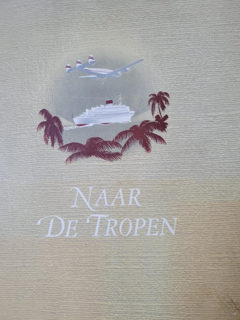 Douwe Egberts oud boek Naar de Tropen - W.G.N. de Keizer, Ophalen of Verzenden