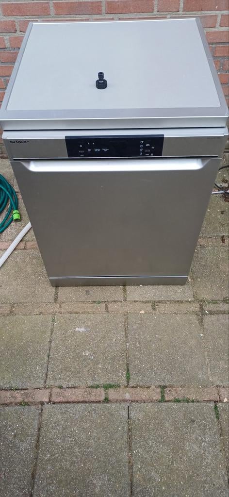 Gebruikte vaatwasser merk sharp, Ophalen, Refurbished, Vrijstaand, 85 tot 90 cm