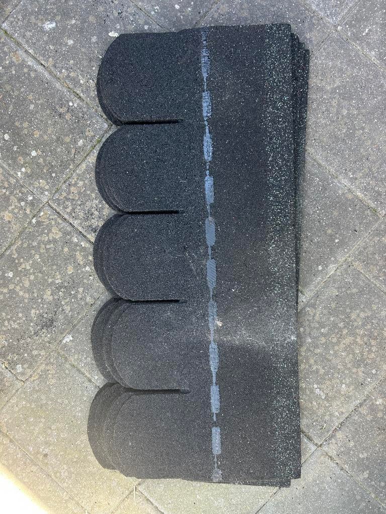 Dakleer shingles zwart - Nieuw 16 Stuks., Doe-het-zelf en Verbouw, Ophalen, Overige materialen, Zwart, Nieuw