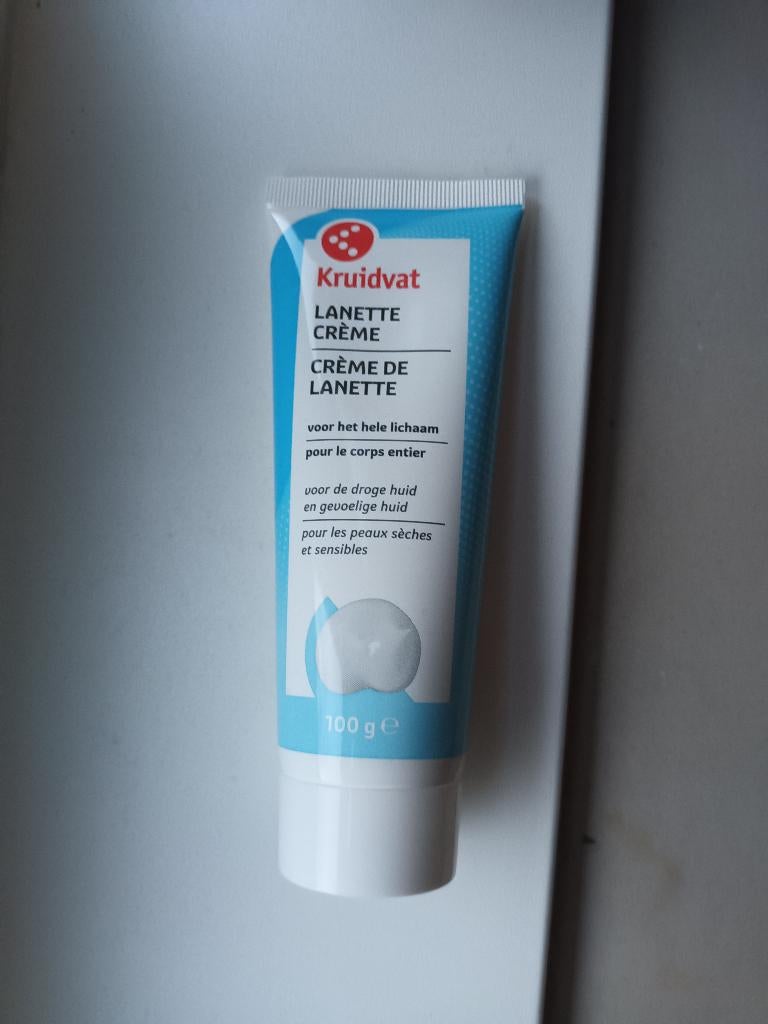 Kruidvat lanette creme lanettecreme zo goed als nieuw, Ophalen of Verzenden, Zo goed als nieuw, Bodylotion, Crème of Olie