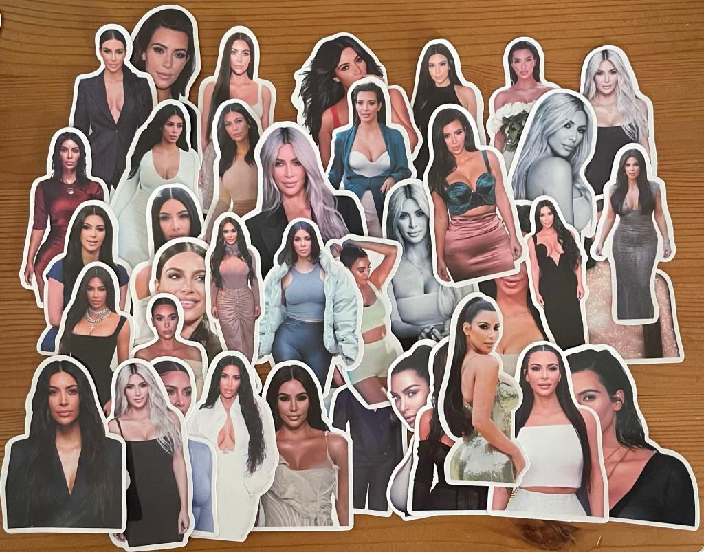 Kim Kardashian stickers, Verzenden, Nieuw, Meerdere stickers