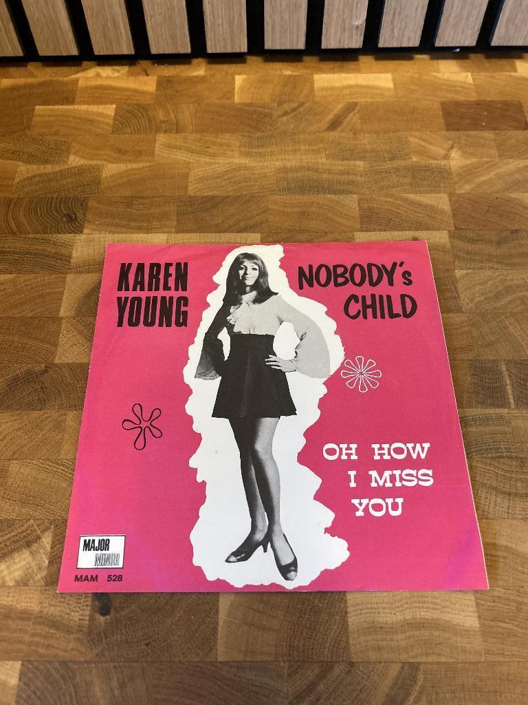 Karen Youn nobody's child single, Ophalen of Verzenden, Gebruikt, Pop, Single