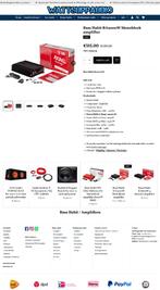 Bass Habit RA2000W 1000W RMS Monoblok versterker, Info@optimount.nl, Nieuw, Ophalen of Verzenden, Anholtseweg 48A 7091 HB DINXPERLO