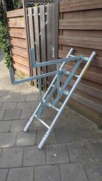 Daksteiger dakschragen verstelbaar degelijk, Doe-het-zelf en Verbouw, Ladders en Trappen, Ophalen, Zo goed als nieuw, Opvouwbaar of Inschuifbaar