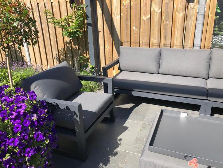Prachtige Bellagio Loungeset, Tuin en Terras, Tuinsets en Loungesets, Gebruikt, Loungeset, Aluminium, 7 zitplaatsen, Stoel, Ophalen