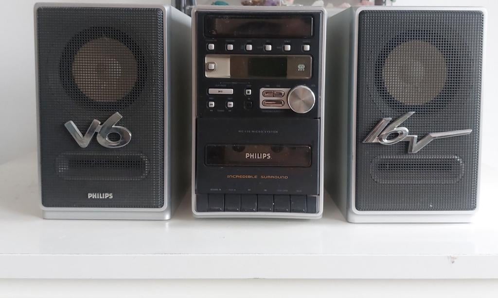 Philips Hifi system mc-130, Philips, Ophalen of Verzenden, Microset, Tuner of Radio
