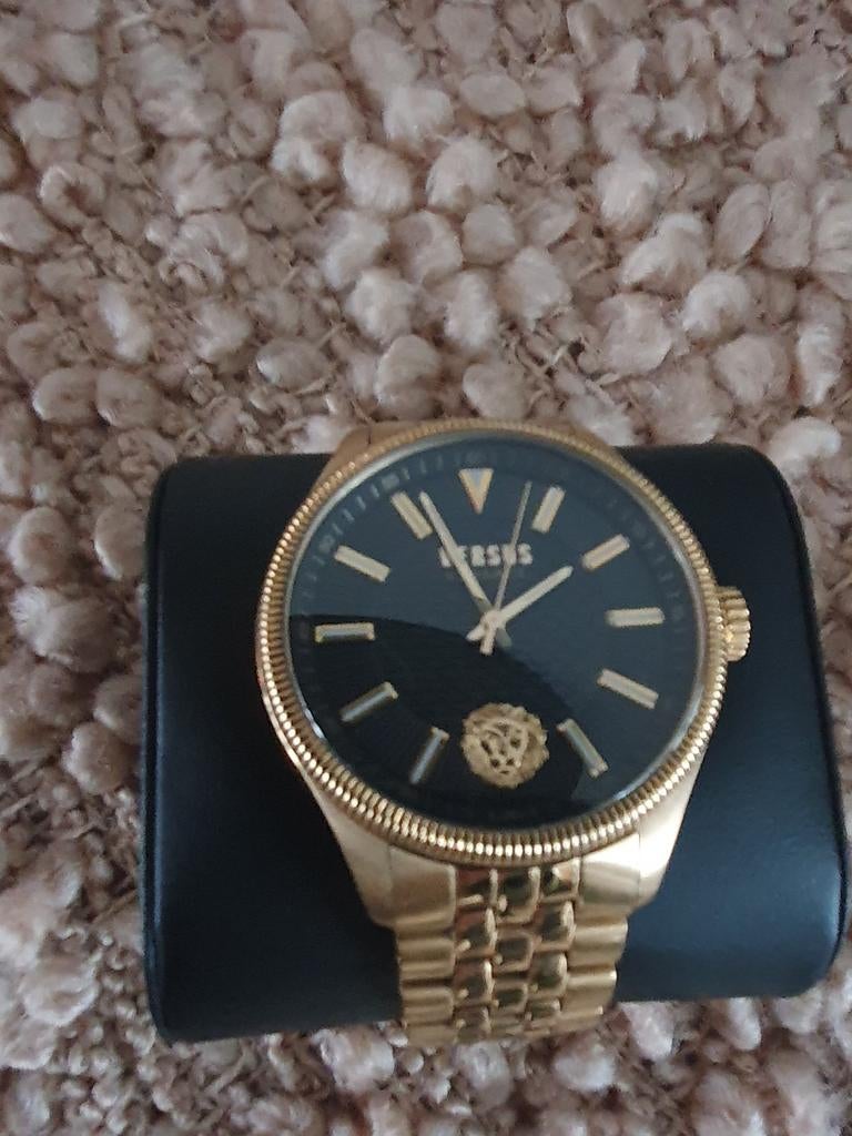 Versus Versage Milano. Polshorloge, sterke band, doublet., Ophalen of Verzenden, Staal, Overige merken