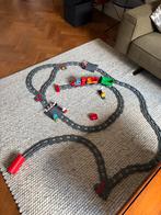 Lego Duplo Treinset met Rails - trein rijdt op battetij, Ophalen of Verzenden, Gebruikt, Complete set, Duplo