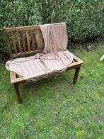 Lap stof, bruin - 2-zijdig - dunne stof, Overige materialen, Beige, Nieuw, Ophalen of Verzenden