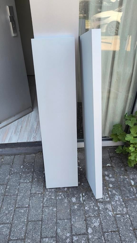 2x IKEA Lack plank, zilverkleurig, Ophalen, Gebruikt