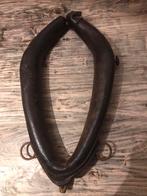 Paard juk antiek koper en leer, Dieren en Toebehoren, Ophalen of Verzenden