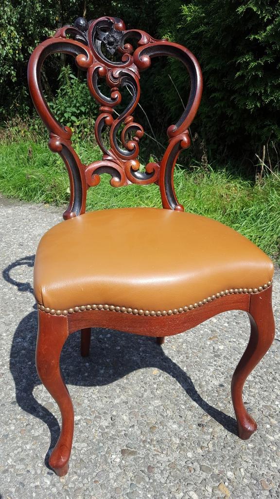 4 horrix barok eetkamers stoelen, Antiek en Kunst, Ophalen