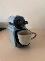Nespresso compacte blauwe koffie capsule machine, Ophalen, Koffiepads en cups, Koffiemachine, Zo goed als nieuw