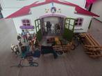 Schleich pony club stal incl paardjes, Ophalen, Zo goed als nieuw, Jongen of Meisje