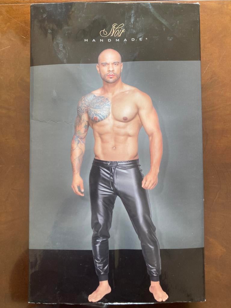 Noir Handmade jogging broek nieuw mt L €50,incl verz postnl, Verzenden, Nieuw, Zwart, W33 - W34 (confectie 48/50)
