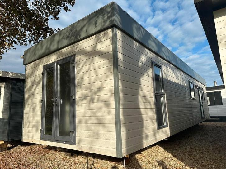 SERIE VAN 4 CHALETS TE KOOP!, Caravans en Kamperen, Stacaravans, tot en met 2, Verzenden