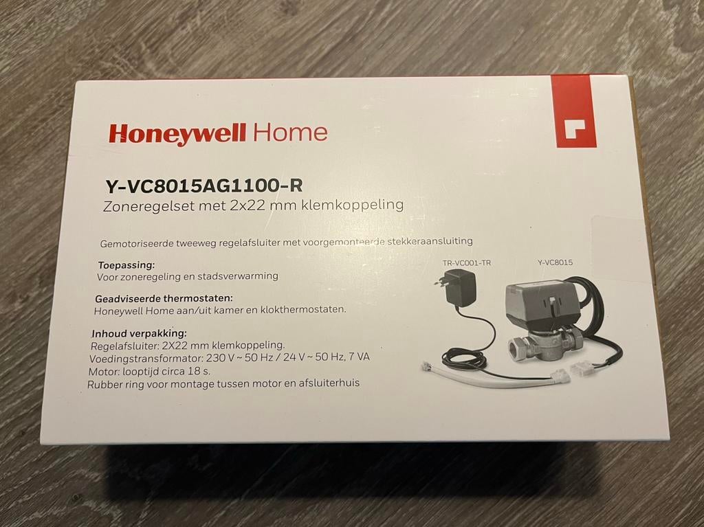Honeywell Zoneregelset 2x22mm (nieuw in doos), Verzenden, Zo goed als nieuw