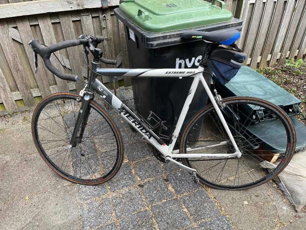 Racefiets - Merida, Gebruikt, Staal, Heren, 15 tot 20 versnellingen