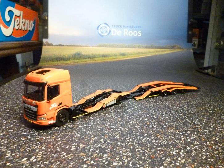 WSI DAF CF truck transporter De Rooy, Hobby en Vrije tijd, Modelauto's | 1:50, Nieuw, Bus of Vrachtwagen, Wsi, Ophalen of Verzenden