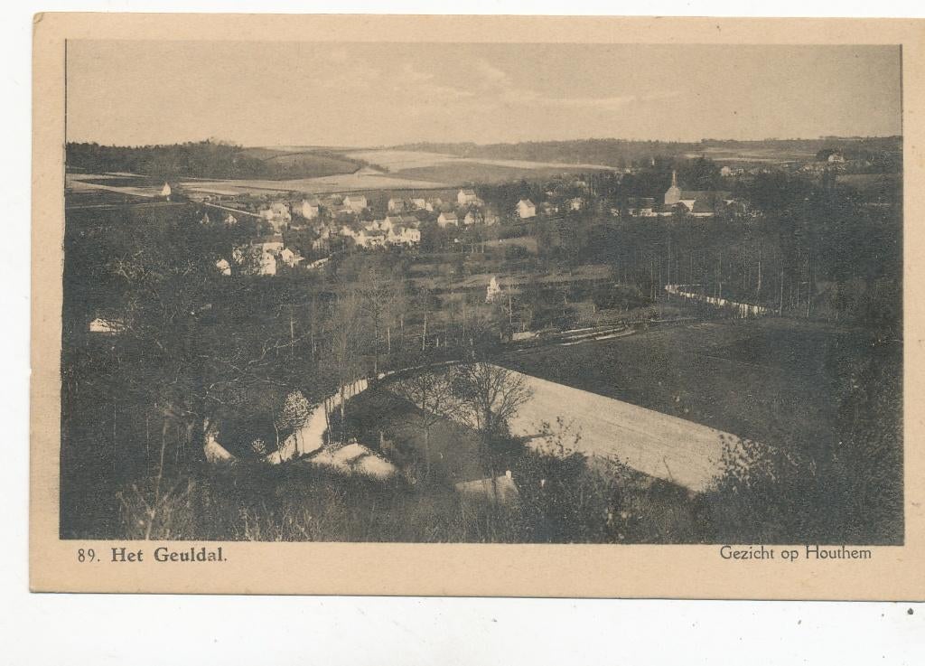 HOUTHEM 1931 Het Geuldal, Verzenden, 1920 tot 1940, Gelopen, Limburg