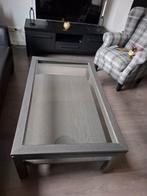 Gratis afhalen  salontafel, Ophalen, Glas, Gebruikt, 100 tot 150 cm