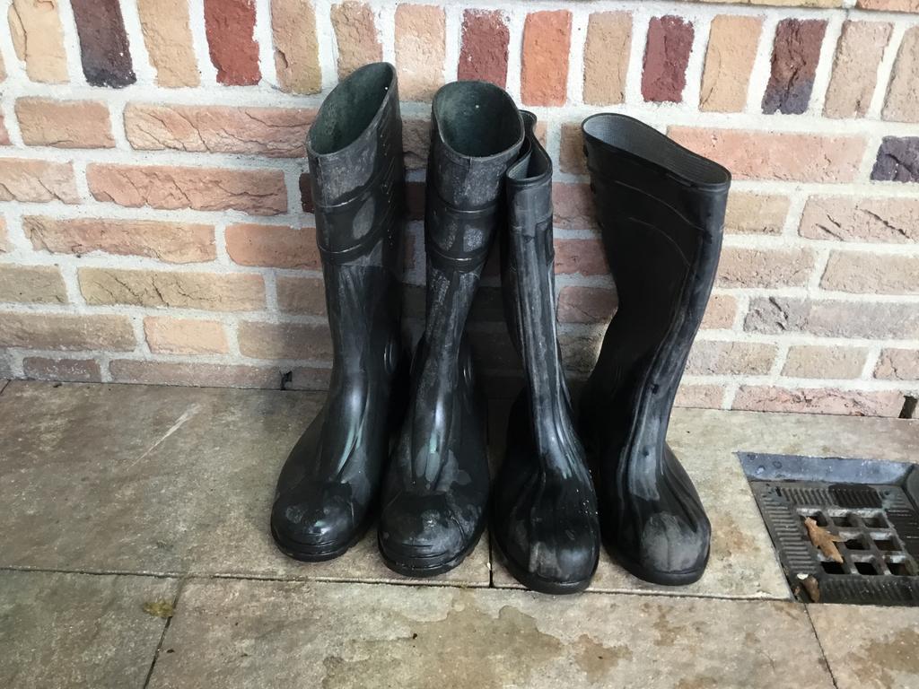 Te koop twee paar veiligheids laarzen, Ophalen of Verzenden, Gebruikt, Laarzen